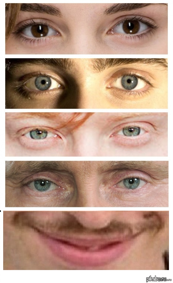 Почему только глаза?