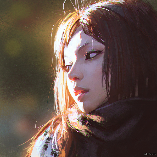 Лучи осеннего солнца