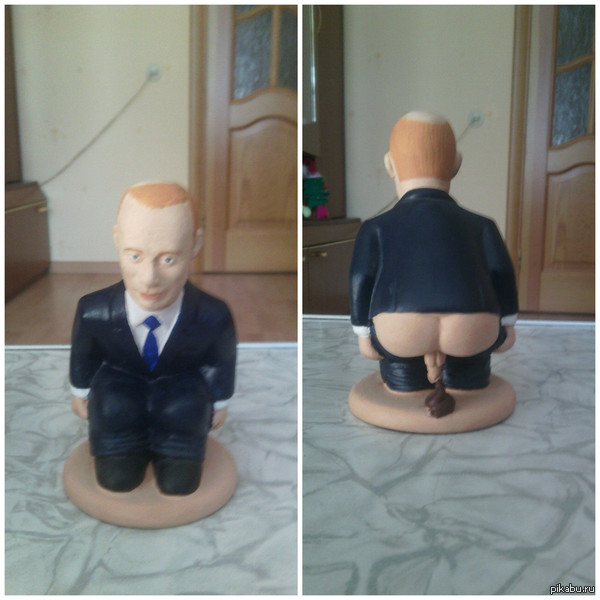 Folk art - NSFW, Vladimir Putin, Sculpture, Monument, Russia