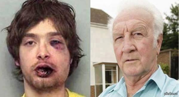 "Молодой человек ворвался в дом своего пожилого соседа и угрожал ему ножом.