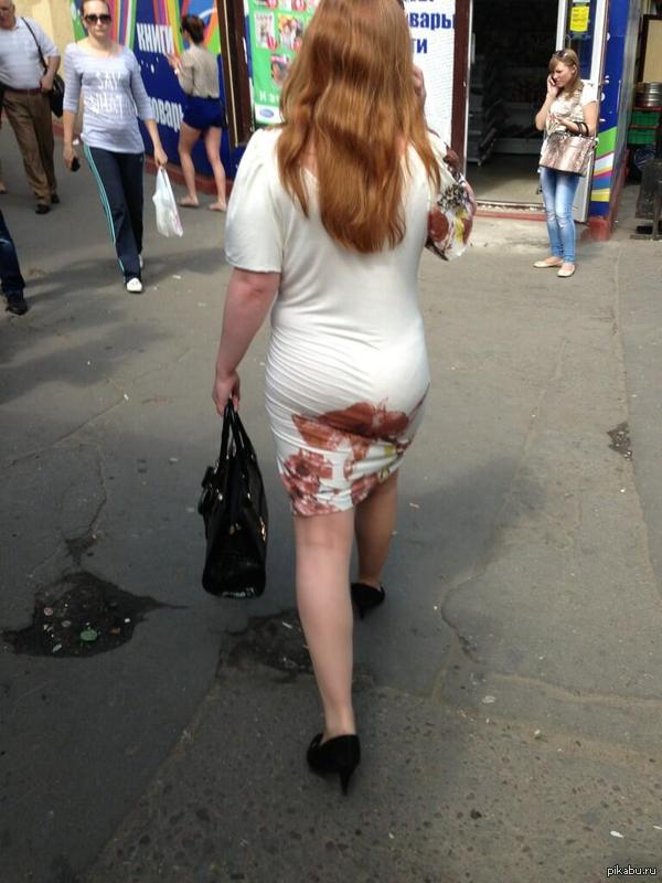 Bad idea for dress design - Fashion, The dress, Menstruality