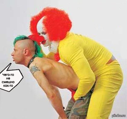 Not funny - NSFW, Clown, Punk rock, Laugh, Joke, Humor, Sex