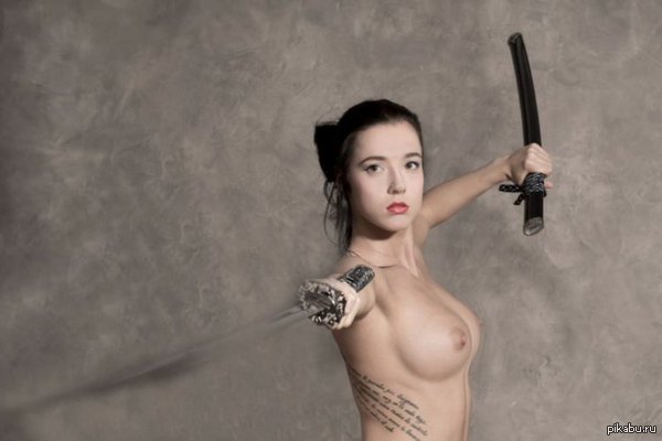 Sexually - Katana, Girl, Sexuality, NSFW