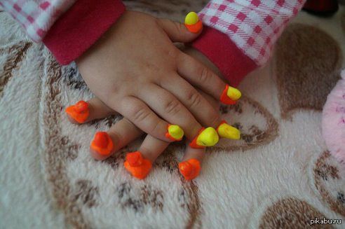 Наращивание,моделирование ногтей.Быстро и не дорого.Настя(4 года)