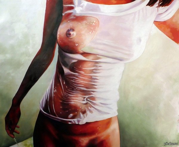 erotic art - NSFW, Art, Girls, Boobs, See through