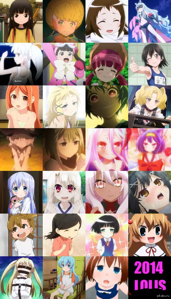 Лучшие Лоли 2014 ^_^