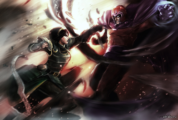   Magneto Vs Toph
