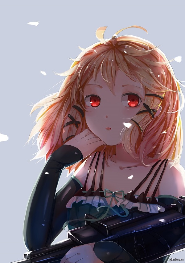 Anime Art Black Bullet (Tina Sprout)