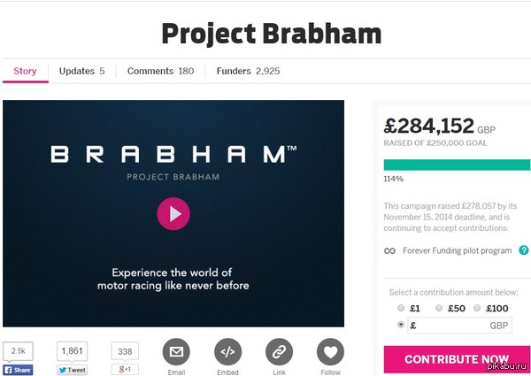   "Project Brabham"    
