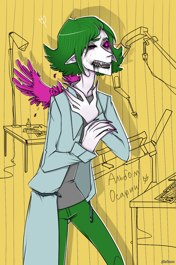 Просто хочется быть с Пикабу. Ушла с Пикабу 4 месяца назад, или больше, из-за того что не было профита с рисунков и часто минусовали. Сейчас не думаю, что многим лучше, но всё же.