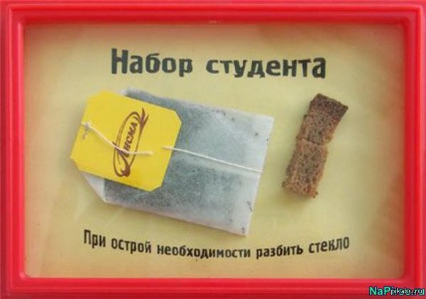Ах, студенты! Студенту хорошо, когда он сыт. А сыт он после пива