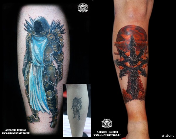 Татуировка на игровую тематику