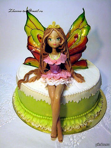 Торт на заказ \\\"Винкс. Флора\\\"