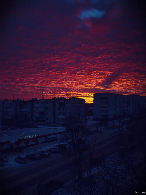 Закат в Туле.