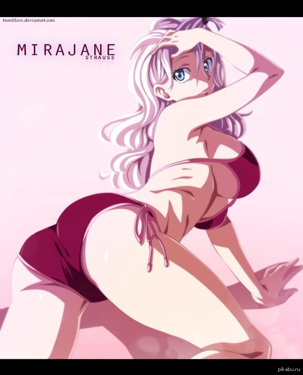 Swimsuit - NSFW, Anime, Fairy Tail, Mirajane Strauss