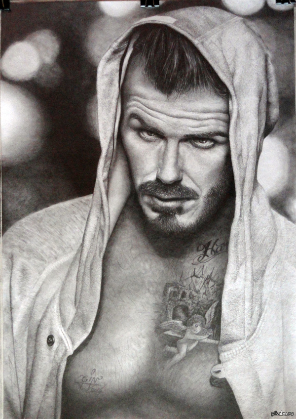 Рисунок карандашом (David Beckham)
