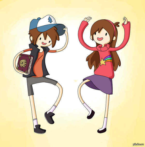 Gravity Falls � ����� Adventure Time