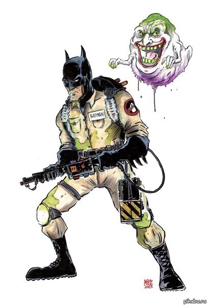 Ghostbuster batman - Batman, Ghostbusters