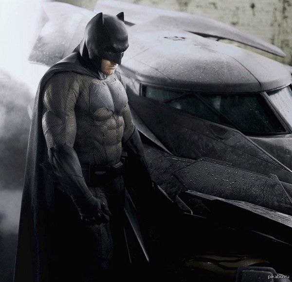 New Batman costume unveiled, previously shown only in black and white - Batman, Dc comics, Batman v superman