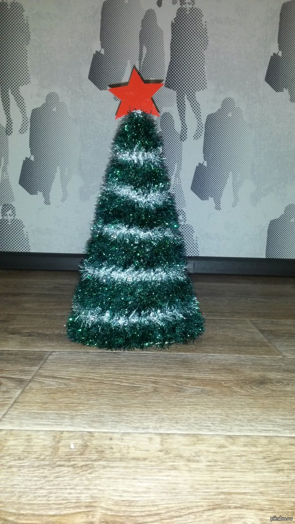 Вязаная ёлочка.