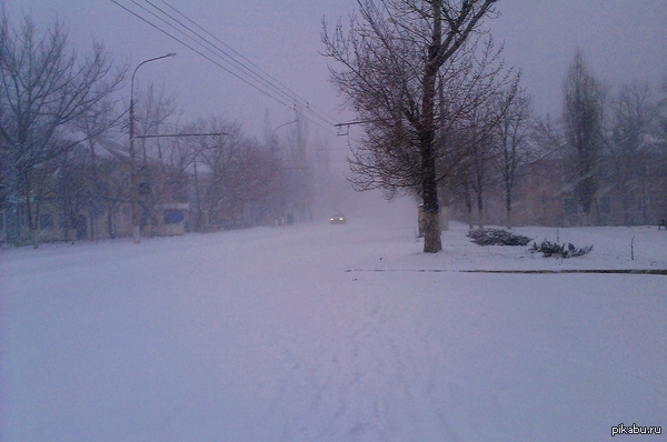 Зима в Новороссии