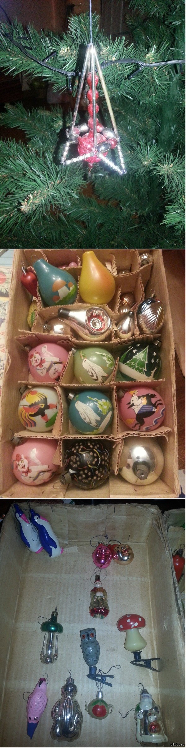 Ёлочные игрушки от бабули