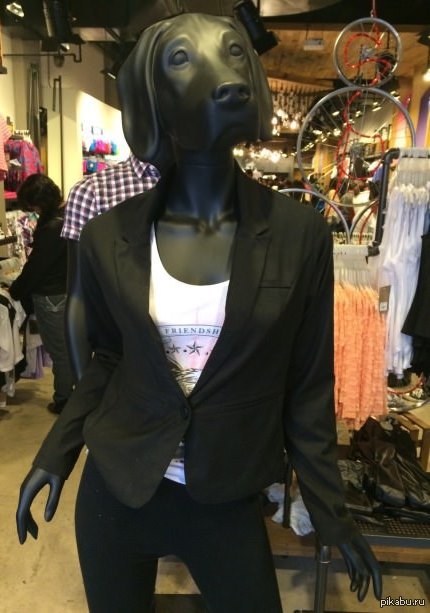 В одном из бутиков Европы