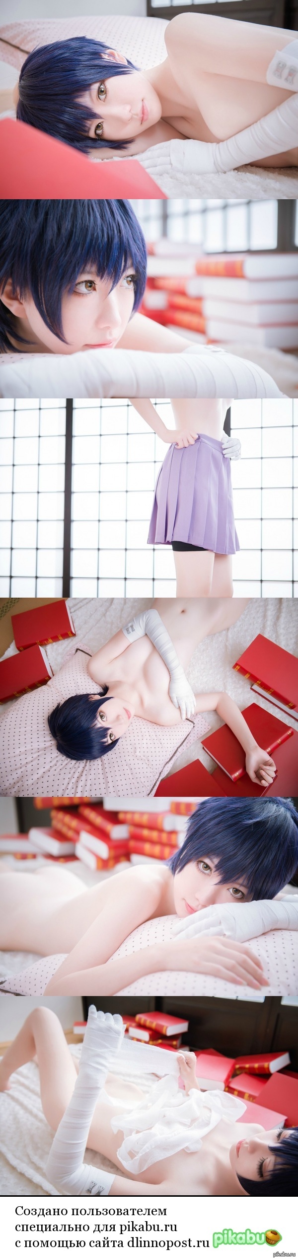 Suruga Kanbaru cosplay - NSFW, Клубничка, Косплей, Аниме, Bakemonogatari, Длиннопост