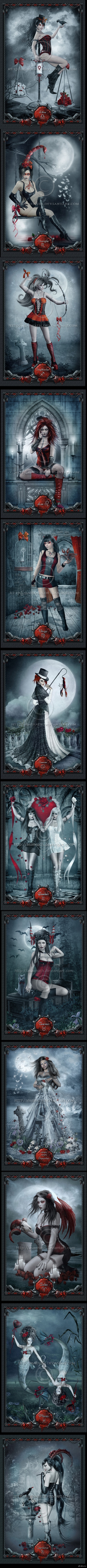 Gothic zodiac - NSFW, Gothic, Zodiac, Deviantart, Longpost