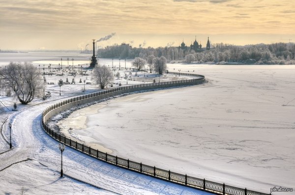 Красивая русская зима