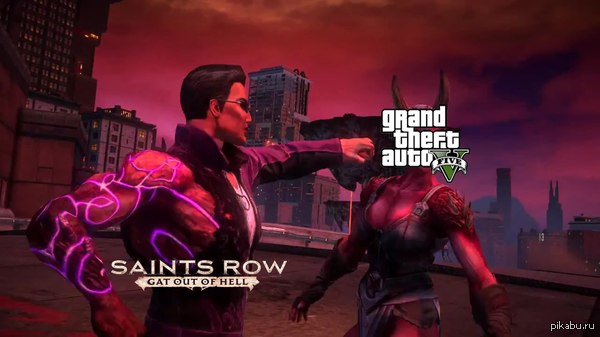     :)     GTA 5     :)   Saints Row IV: Gat Out Of Hell     - 23- !