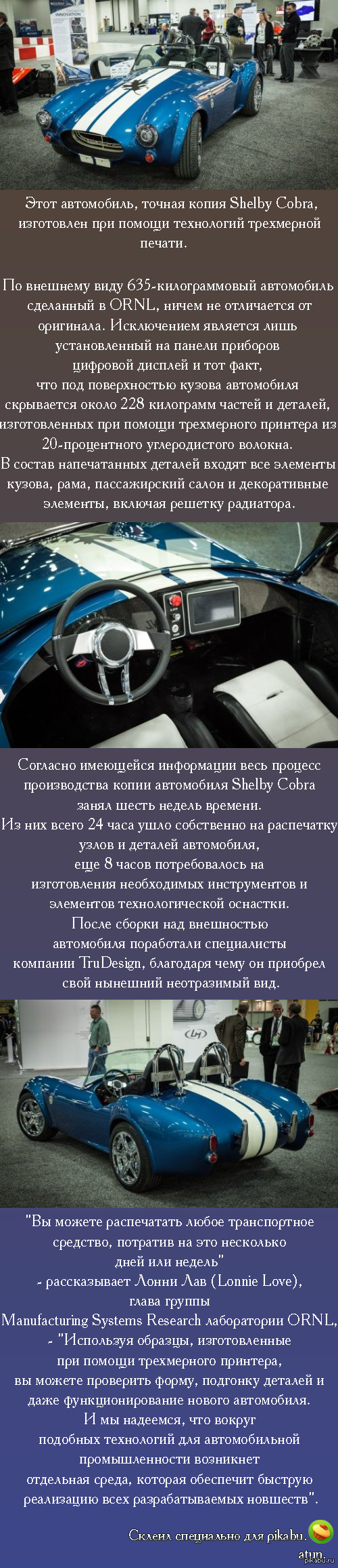   Shelby Cobra,   3D  