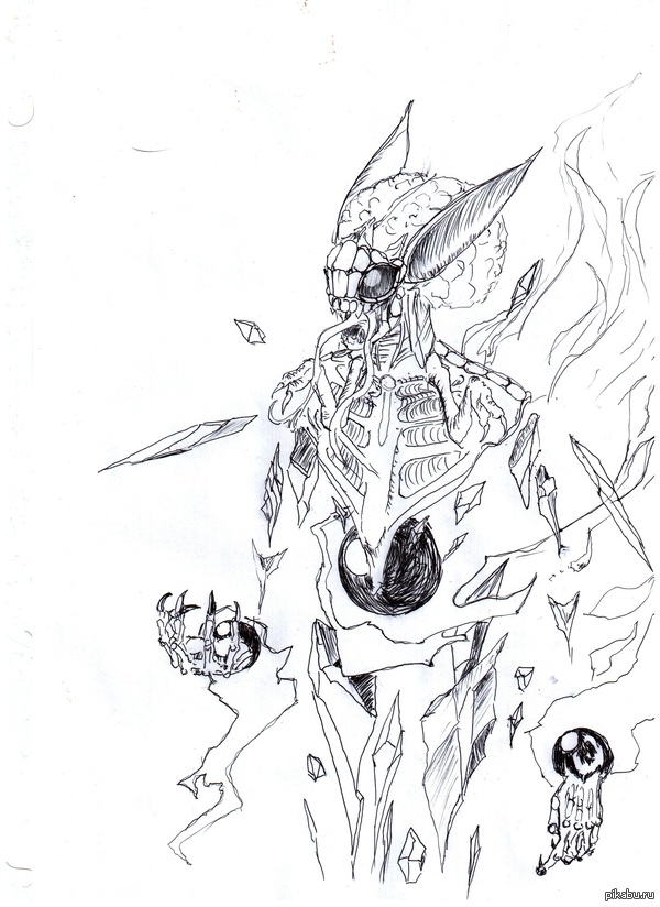 Существо с другой планеты.