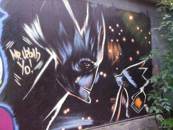 Street art. - My, Almaty, Guardians of the Galaxy, Street art, Graffiti