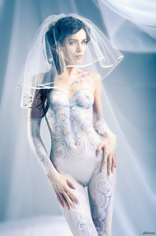 Bride - NSFW, Bride, Girls, Bodypainting