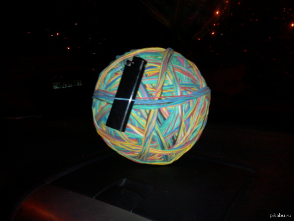 Когда нечего делать и есть резинки