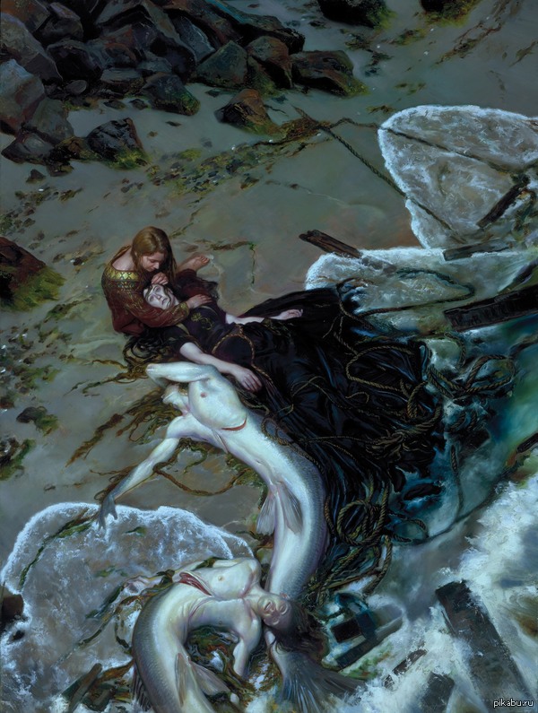 &quot;The Golden Rose&quot; by Donato Giancola  