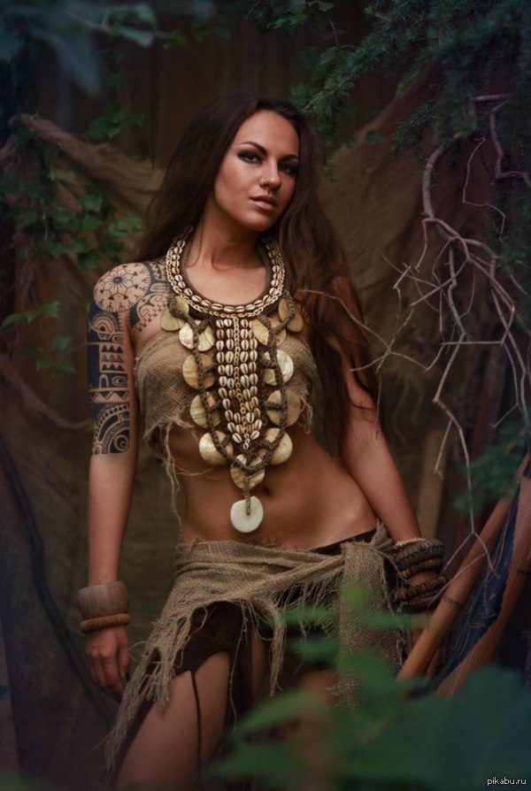 Charming artist Maria Medveditsa - NSFW, The photo, Beautiful girl, Jungle, Exotic, Artist