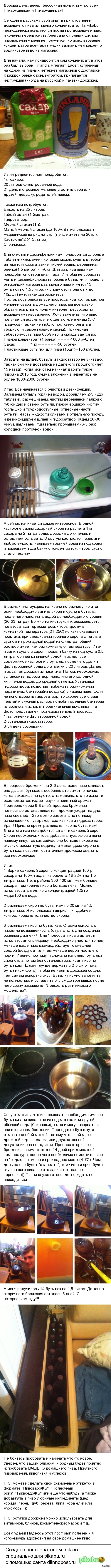 Готовим домашнее пиво!