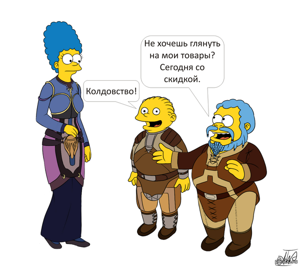 ���-���, ���������: "The Simpsons" � "Dragon Age: Origins"