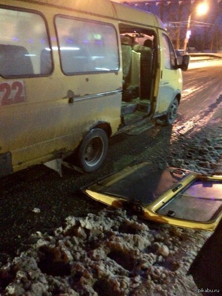 Такие вот маршрутки у нас в Ульяновске)