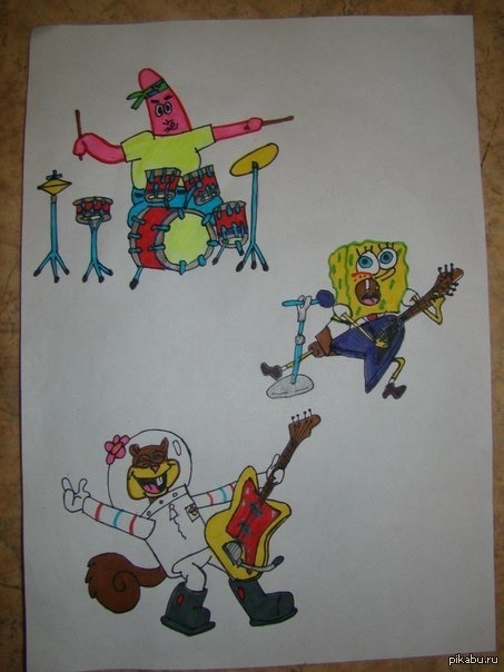 Спанч- rock от моей сестренки