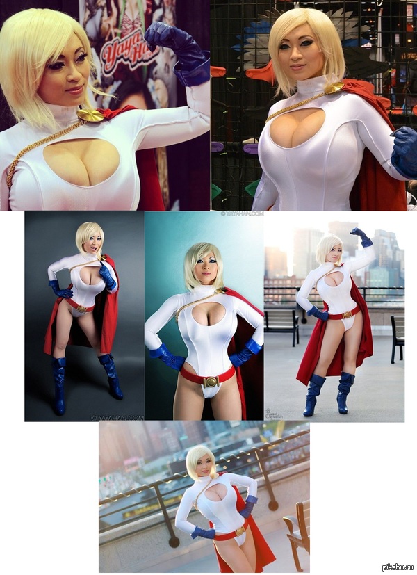 Косплей на Power Girl от Yaya Han