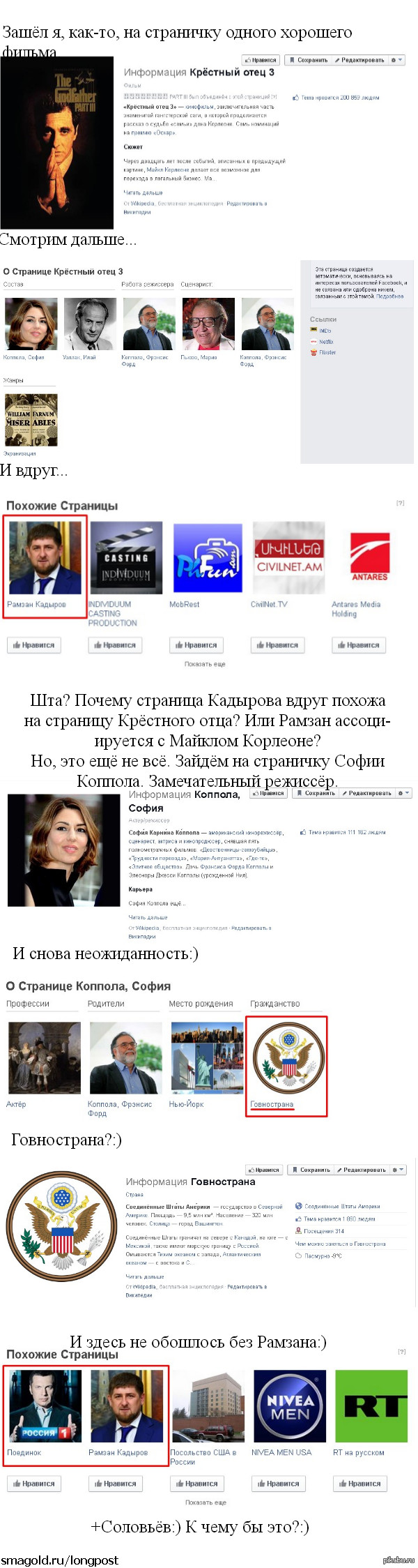 Крёстный отец и Говнострана