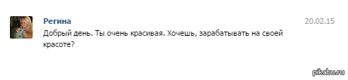 Надоели мне сообщения с предложениями работы в интернете. Решила уведомить работодателей статусом: