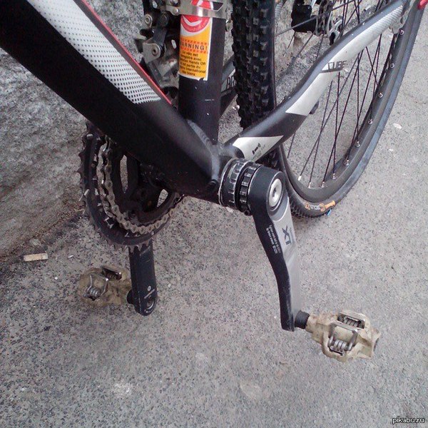 What do you know about bad luck? - My, My, A bike, Bad luck, Shimano, Xtr