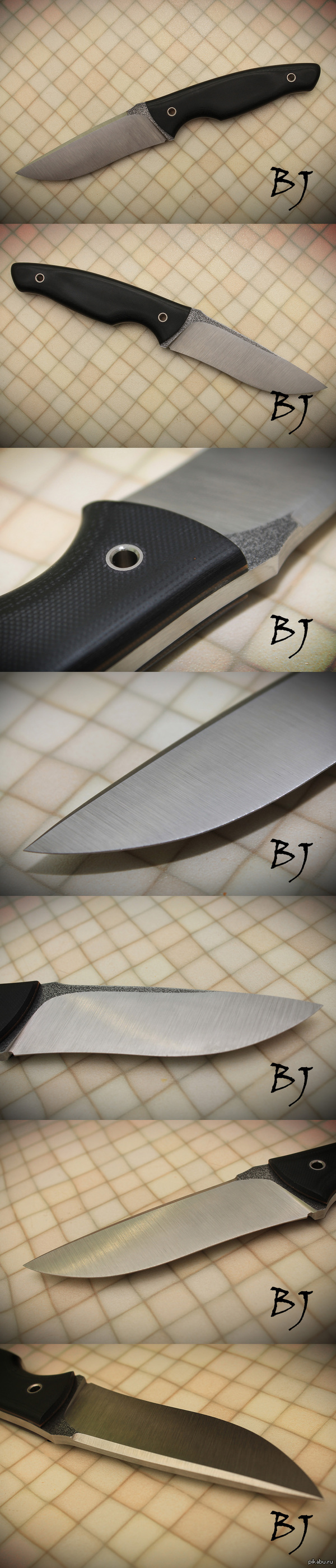 Доделал очередной нож..
