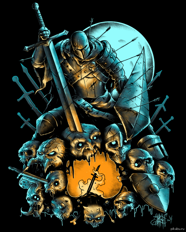 Dark souls -fan art