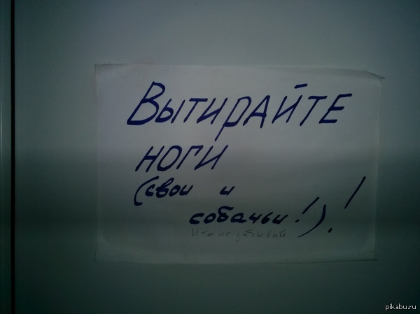 У друга в подъезде.