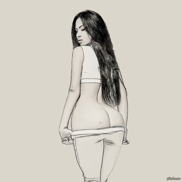 almost x-art - NSFW, Girls, Pencil drawing, x-Art